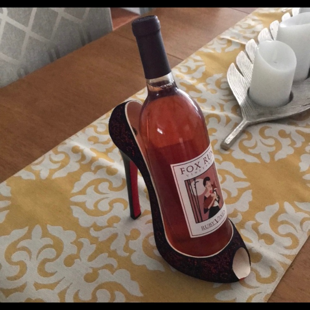 High Heel wine bottle holder